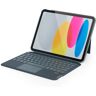 iPad 10.2" (2021 / 2020 / 2019) Epico Keyboard Cover - Engelsk Layout - Grå