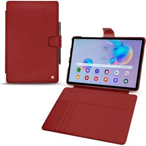 Noreve Funda de piel Samsung Galaxy Tab S6 Lite Ambition Tomate