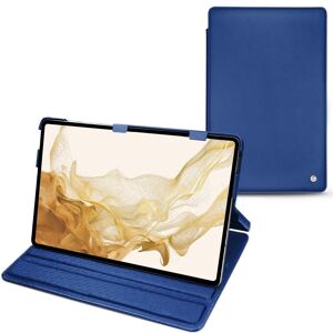 Noreve Funda de piel Samsung Galaxy Tab S8 Perpétuelle Bleu océan