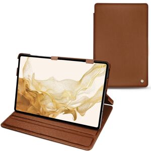 Noreve Funda de piel Samsung Galaxy Tab S8 Perpétuelle Marron