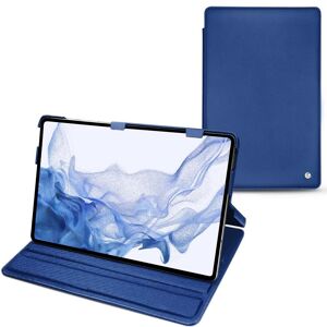 Noreve Funda de piel Samsung Galaxy Tab S8 Ultra Perpétuelle Bleu océan