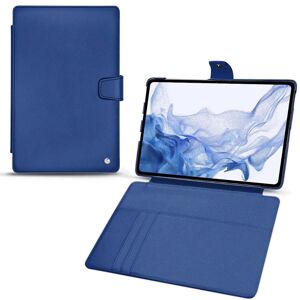 Noreve Funda de piel Samsung Galaxy Tab S8 Ultra Perpétuelle Bleu océan