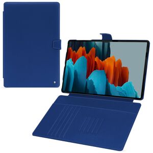 Noreve Funda de piel Samsung Galaxy Tab S9 Ultra Perpétuelle Bleu océan