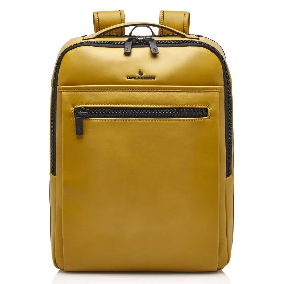 Castelijn & Beerens Nappa X Victor Business Mochila RFID piel 42 cm compartimento para portatíl yellow