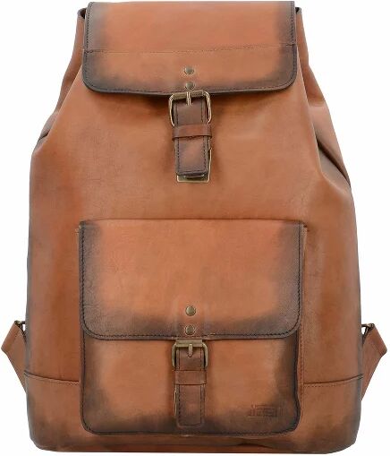 Jost Randers Mochila piel 46 cm cognac