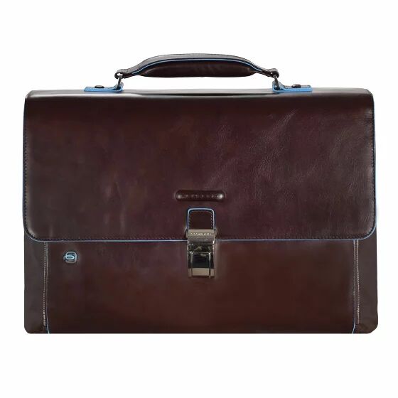 Piquadro Blue Square maletín II piel 40 cm compartimento para portátil mahagonibraun