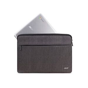 Acer Protective Sleeve - Housse d'ordinateur portable - 15.6" - gris foncé deux tons - pour Aspire 7; Spin 3; Swift 3 - Publicité