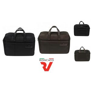 RONCATO Borsa Porta Pc Art. 412401 Harvard Col. A Scelta Mis. 43x31x13 Cm NERO 42X31X13 CM