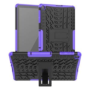 XITODA Cover per Huawei MatePad T10/T10S Protezione in Silicone & PC Duro Stand Custodia per Huawei MatePad T10 AGR-L09 AGR-W09 9.7''/MatePad T10S AGS3-L09 AGS3-W09 10.1'' Tablet,Viola