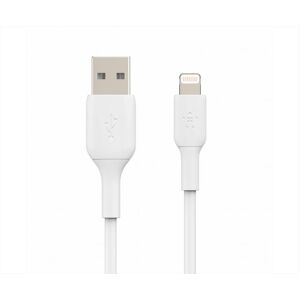 Belkin Cavo Pvc Da Usb-a A Lightning 1m Bianco-bianco