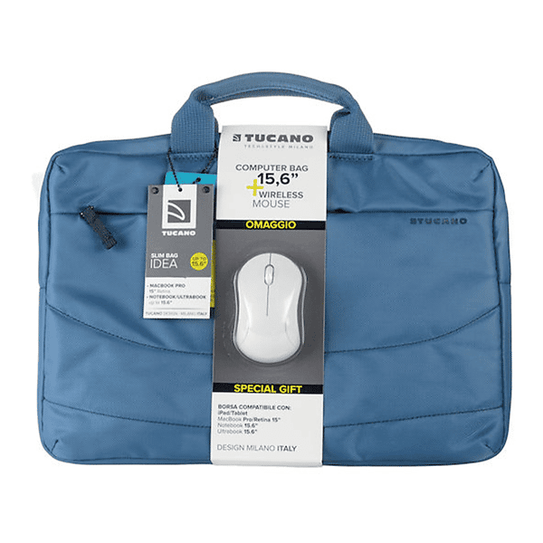 tucano borsa+mouse  bundle bag+mouse wireless