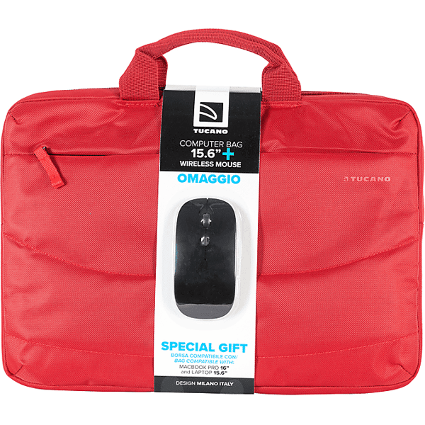 tucano borsa+mouse  bundle bag+mouse wireless