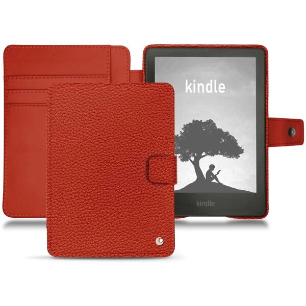 noreve custodia in pelle amazon kindle signature edition ambition papaye