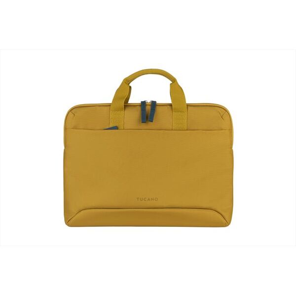 tucano borsa smilza per laptop 14 e macbook pro 14-giallo