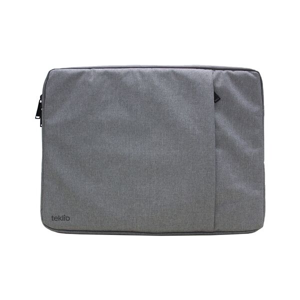 teklio yus156g borsa per laptop 40,6 cm (16'') custodia a tasca grigio