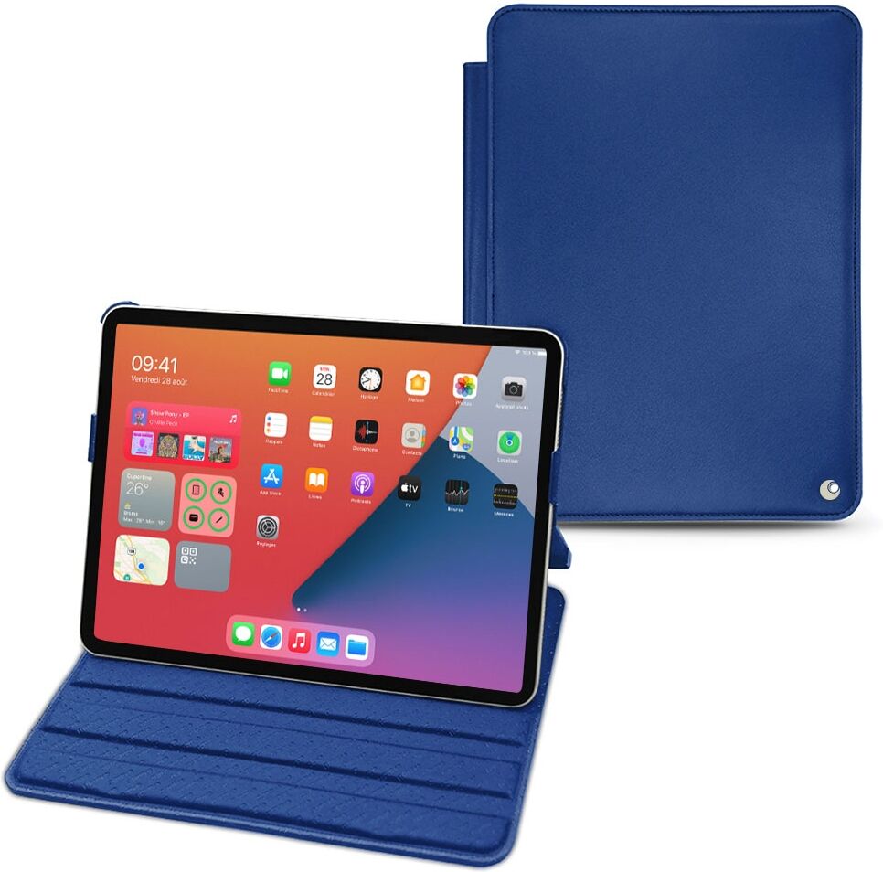 Noreve Custodia in pelle Apple iPad mini 6 Perpétuelle Bleu océan