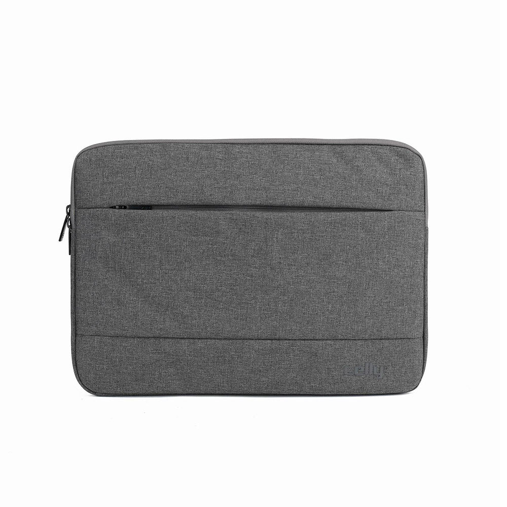 Celly NOMADSLEEVE15GR borsa per laptop 39,6 cm (15.6) Custodia a tasca Grigio