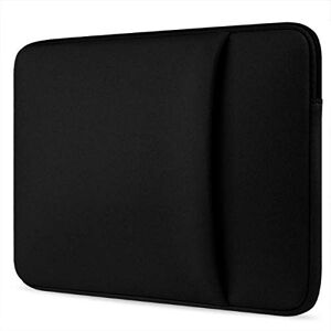 Case2go Laptophoes geschikt voor Macbook 15.6 inch met extra vak Zwart