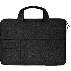 Case2go Laptoptas 15.4 inch Spatwaterdichte Laptophoes & Laptop Sleeve met handvat Zwart