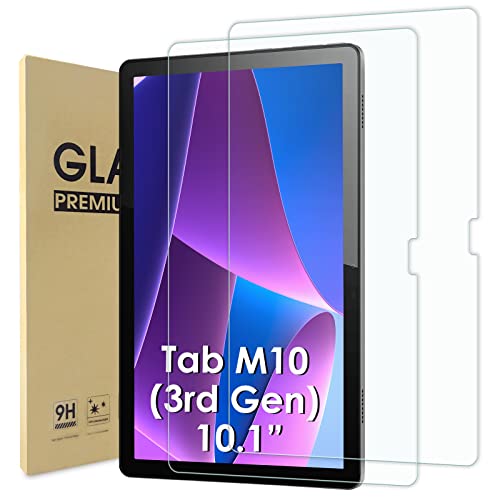 WD&CD 2 stuks schermbeschermer compatibel met Lenovo Tab M10 3e generatie 10.1 inch, gehard glas film vervanging voor Lenovo Tab M10 3e generatie TB-328F/TB-328X