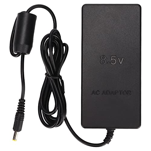 Archuu Voedingsadapter voor Ps2, Voeding AC-opladeradapter, Slanke AC-voedingsadapter, AC-adapter Opladerkabelsnoer voor Playstation 2 voor PS2(EU-STEKKER)