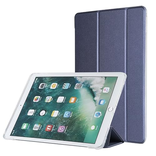 Msadgy ipad 10.2 hoes voor ipad 9e generatie 2021/ ipad 8e generatie 2020/ ipad 7e generatie 2019, slanke transparante zachte TPU beschermhoes met standaard voor ipad 10.2 inch