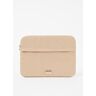 Wouf Oatmilk laptophoes 13 en 14 inch - Beige