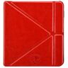 Dutch Shield Origami Sleepcover Geschikt voor Tolino Vision 6 Hoes Cover Rood * Tolino Vision 6