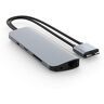 HYPER VIPER 10-in-2 USB-C Hub (G), Gray, HD392-GRAY