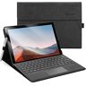 Omnpak Hoes Voor Microsoft Surface pro 7+ (2021)/ Surface pro 7(2019)/ Surface Pro 6(2018)/ Surface Pro 5(2017)/ Surface Pro 4, Instelbare Kijkhoek, Compatibel met Type Cover-toetsenbord