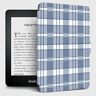 Liaucdef Hoesje voor Kindle Kindle Voyage Case Beschermhoes voor Kindle Voyage E-Reader (2014) Kindle Voyage-blauw plaid