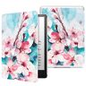 MoKo Case for 6.8" Kindle Paperwhite (11th Generation-2021) and Kindle Paperwhite Signature Edition, Light Shell Cover with Auto Wake/Sleep for Kindle Paperwhite 2021 E-Reader, Peach Blossom