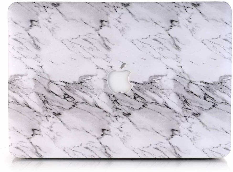 Lunso Marble Etta hoes voor de MacBook Pro 13 inch (2016-2019)