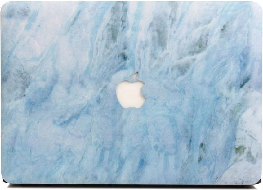 Lunso Marble Carib cover hoes voor de MacBook Pro 13 inch (2016-2019)