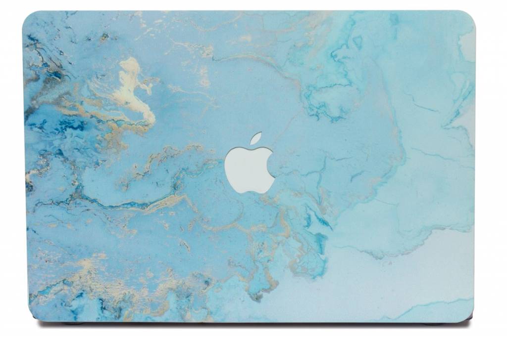 Lunso Marble Ariel cover hoes voor de MacBook Pro 13 inch (2016-2019)