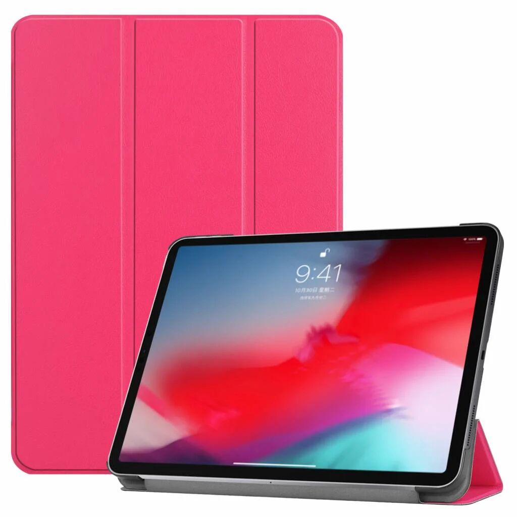 CasualCases 3-Vouw sleepcover hoes roze voor de iPad Pro 11 inch (2018-2019)