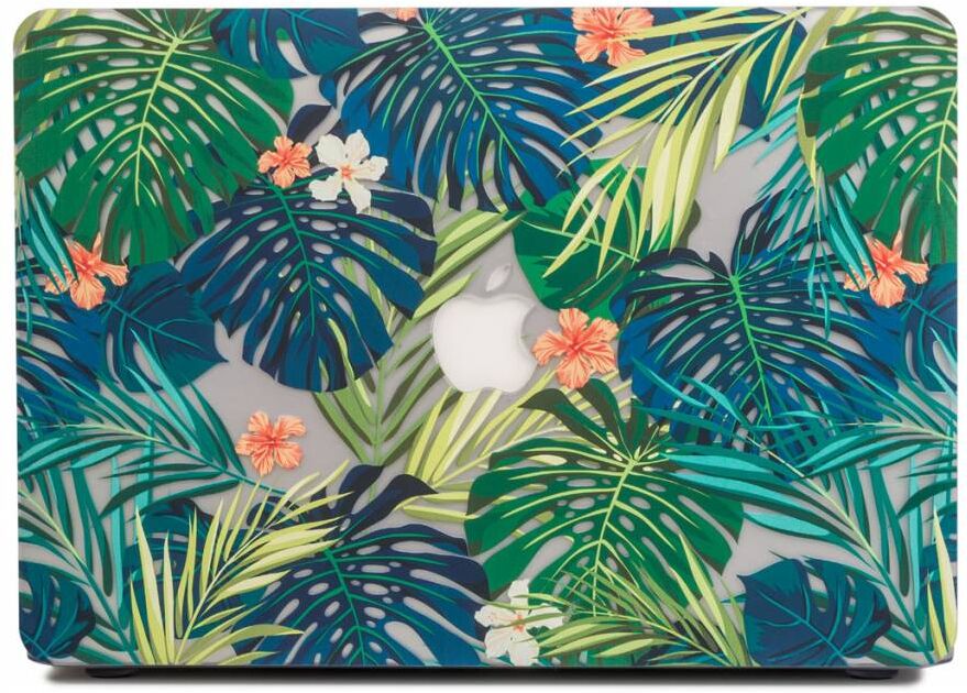 Lunso Tropical Orange cover hoes voor de MacBook Air 13 inch (2018-2019)