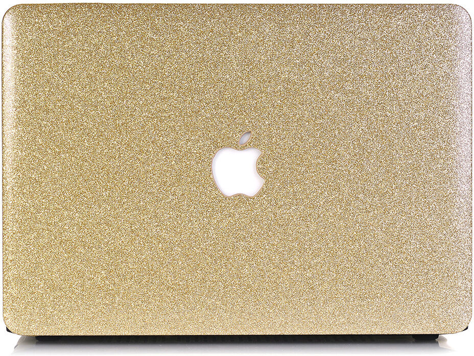 Lunso Glitter Goud cover hoes voor de MacBook Air 11 inch