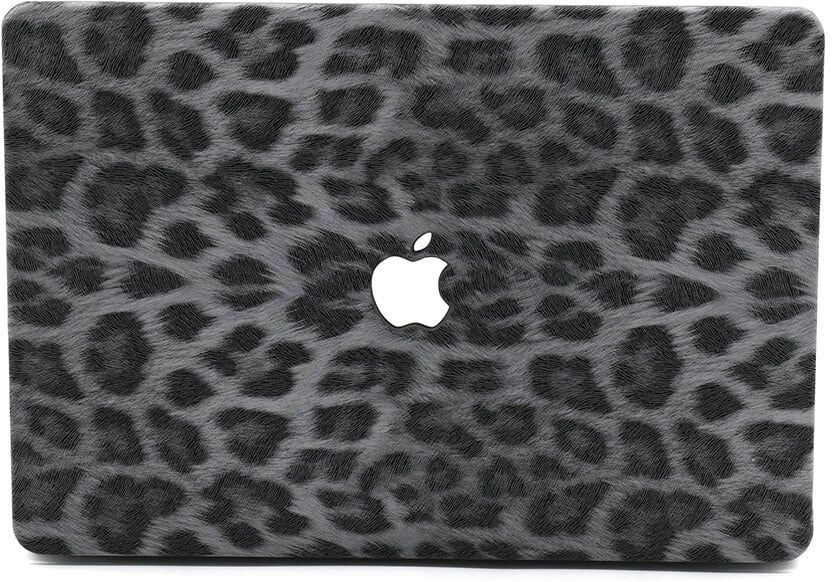 Lunso Leopard Pattern White cover hoes voor de MacBook Air 13 inch (2010-2017)