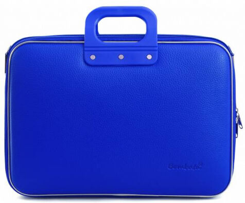 Bombata laptoptas Business 38 x 29 cm kunstleer blauw - Blauw