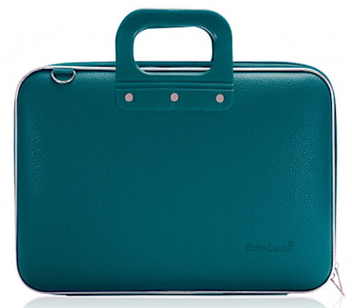 Bombata laptoptas Classic 38 x 29 cm kunstleer turquoise - Turquoise