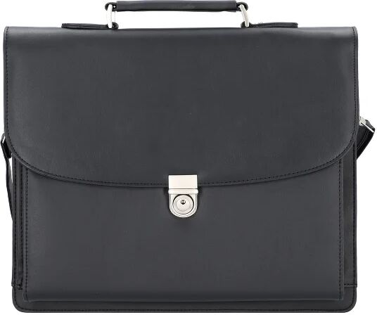 Alassio Forte Torba biznesowa 40 cm przegroda na laptopa schwarz  - czarny - Mężczyźni,Damy,Unisex - Dorośli