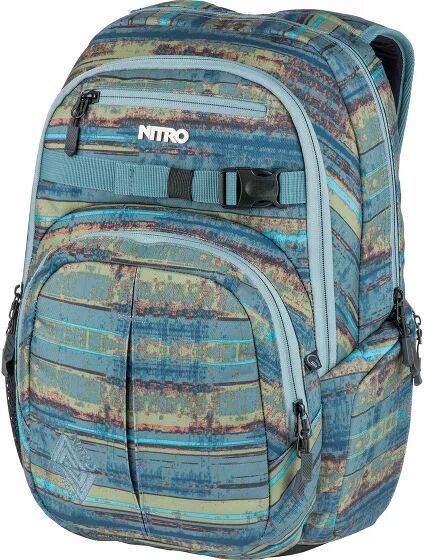 NITRO Daypack Chase Plecak 51 cm przegroda na laptopa frequency blue  - wielobarwny - Unisex - Dorośli,Damy,Mężczyźni