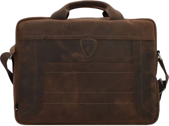 Strellson Hunter Torba biznesowa skórzana 40 cm przegroda na laptopa dark brown  - brąz - Unisex - Dorośli,Mężczyźni,Damy