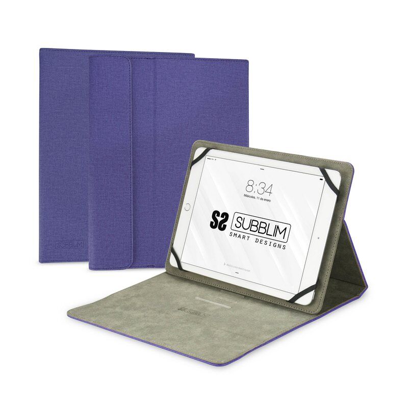 Subblim clever stand capa azul para tablet de 10.1"