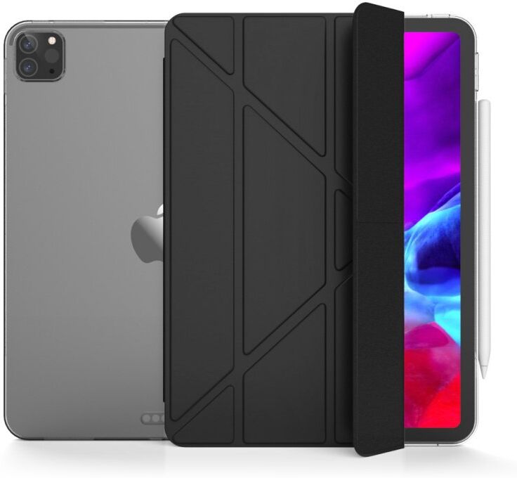 Unotec origami2 funda negra para ipad pro 12.9" 2020