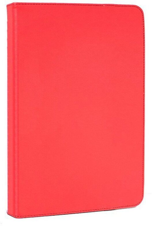 Cool funda universal liso roja giratoria para ebook/tablet 9.7"-10"