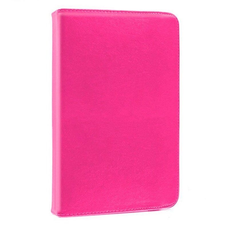 Cool funda giratoria liso rosa para ebook/tablet 10"