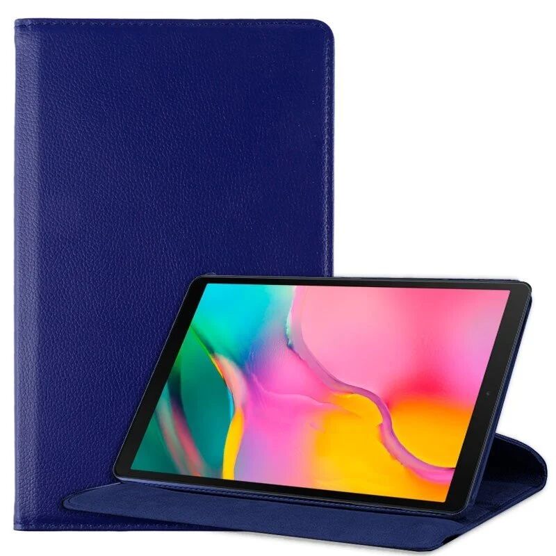 Cool funda polipiel liso azul para samsung galaxy tab a (2019)