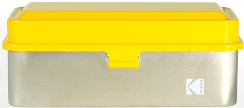 Kodak Estojo met�lico para Pel�culas 120/135 Prata/Amarelo